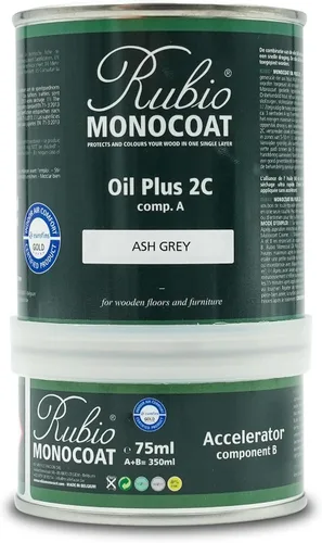 Miniatura 23 de Rubio Monocoat Tinte y acabado para madera de 650 pies cuadrados - Niebla Oil Plus 2C Aceite de linaza de secado rápido, ecológico