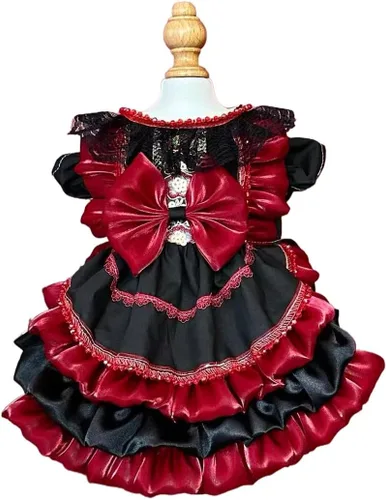 Miniatura 29 de Moda Vestido de Princesa de Chifón para Perro Dulce Cachorro para Perro EXTRAL Pequeño y Perro Pequeño Rosa M
