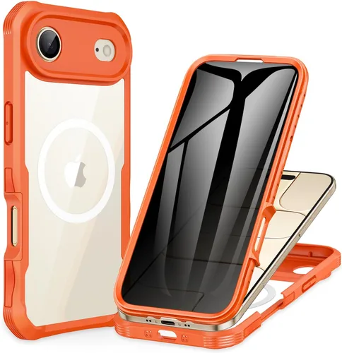 Miniatura 118 de CENHUFO Funda de privacidad para iPhone 11 Pro, funda de cuerpo completo con protector de pantalla de privacidad de vidrio templado 9H integrado