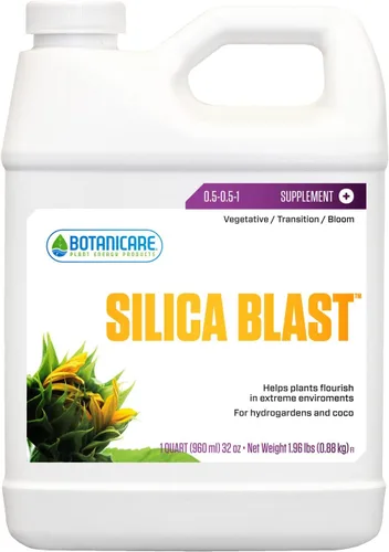 Miniatura 9 de Botanicare SILICA BLAST suplemento de planta fórmula 0-0-0.5, 1 galón, Sencillo