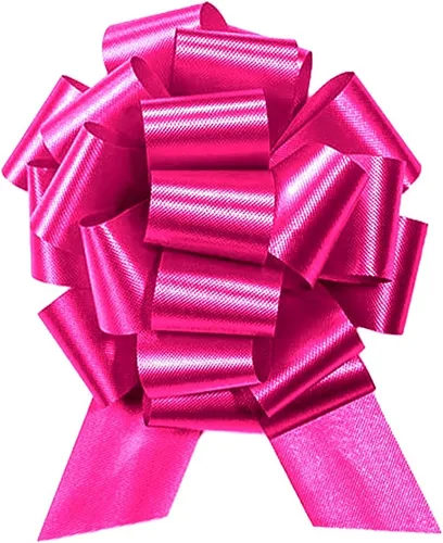 Miniatura 11 de PMU Lazos de cuerda para tirar – Lazos de regalo para bodas, cumpleaños y aniversarios – Lazos de cinta para flores y decoración de cestas – Lazo