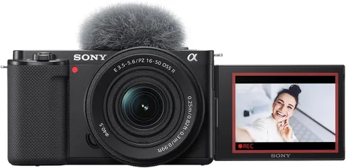 Miniatura 7 de Sony Cámara sin espejo ZV-E10 con lente de 0.630-1.969 in, paquete negro para PC Photo & Video Editing Software Suite, tarjeta de memoria SD de 32