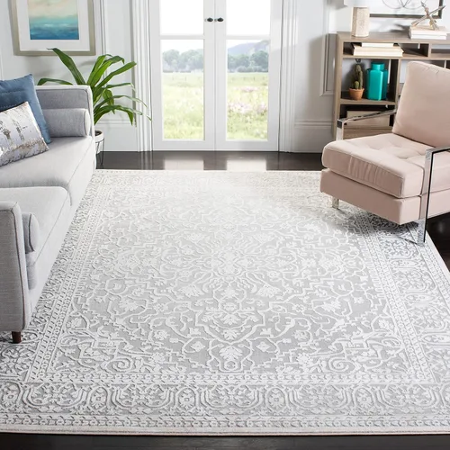 Miniatura 38 de SAFAVIEH Alfombra 10x14 - Colección Reflection - Grande - Beige y Crema, Sin Desprendimiento y Fácil Limpieza, Ideal para Sala de Estar, Dormitorio