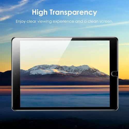 Miniatura 5 de JETech Protector de pantalla One Touch Install para iPad de 10.2 pulgadas (9ª/8ª/7ª generación, 2021/2020/2019), película de vidrio templado con kit
