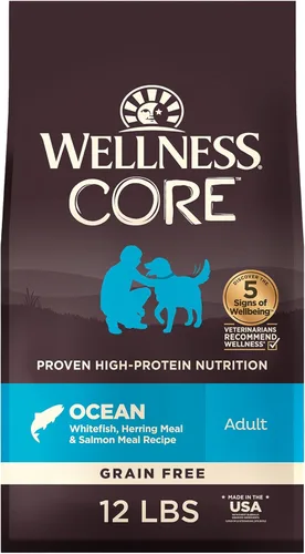 Miniatura 14 de Comida seca para perro sin granos Wellness Core Natural , Marrón/Naranja