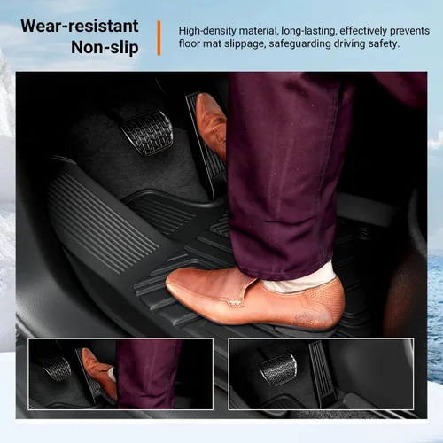 Miniatura 4 de powoq Tapete de suelo compatible con Toyota Highlander 2020-2026 Tapete de carga para maletero de repuesto para accesorios Toyota Highlander