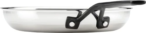 Miniatura 9 de KitchenAid 30051 Juego de Sartenes para Freír/Sartenes de Acero Inoxidable Pulido de 5 Capas Revestidas, 8.25 Pulgadas y 10 Pulgadas - Acero