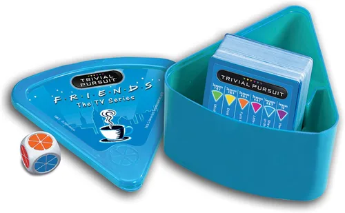 Miniatura 2 de Hasbro Gaming Trivial Pursuit: Friends The TV Series Edition Juego de fiesta; 600 preguntas de trivia para preadolescentes y adolescentes de 12 años