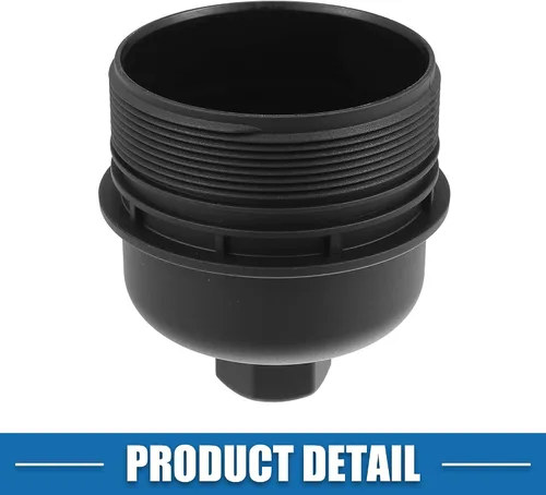 Miniatura 5 de Tapa de la carcasa del filtro de aceite del motor 26351-3C250 para Kia Sedona Borrego 3.8L 2009-2010 Plástico Negro