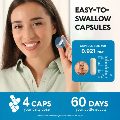 Miniatura 6 de Glucosamina condroitina MSM Colágeno HSA Suplemento de apoyo articular 2800 mg Fabricado en Estados Unidos Artículos de productos aprobados