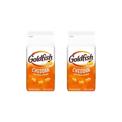 Miniatura 9 de Goldfish Galletas de queso cheddar, galletas horneadas, bolsa de 6.6 onzas