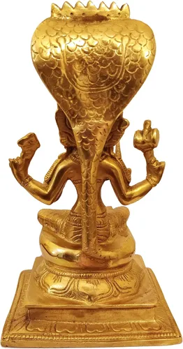 Miniatura 5 de GURU JEE™ Estatua de latón de la diosa india del sur Durga Mariamman sentada para Puja Mandir Regalos Decoración del hogar