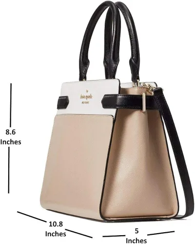 Miniatura 5 de Kate Spade New York Staci - Bolso de cuero Saffiano mediano