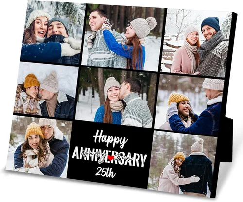 Marcos de fotos personalizados con texto en inglés "I Love You" para parejas, regalos de boda personalizados para parejas, regalos de cumpleaños
