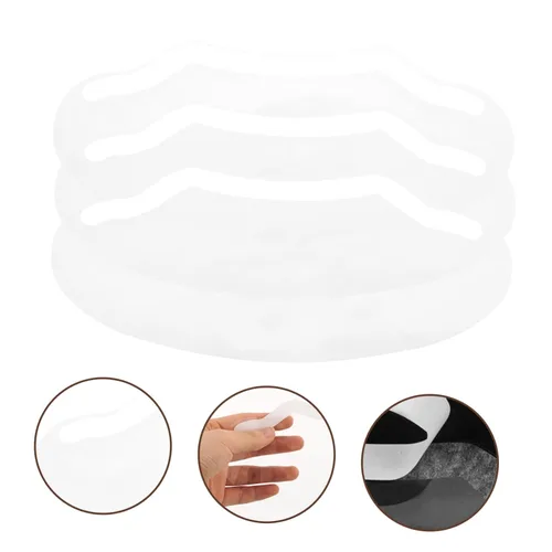 Miniatura 7 de 50 piezas de visera de corte de pelo Escudos de ducha para salón maquillaje protectores de ojos protectores desechables