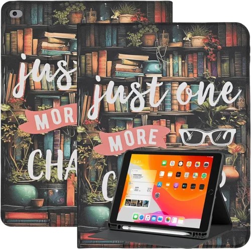 Miniatura 11 de Funda giratoria para iPad 6ª 5ª generación de 9.7 pulgadas, modelo 2018/2017, piel sintética ligera, con soporte protector giratorio de 360 grados