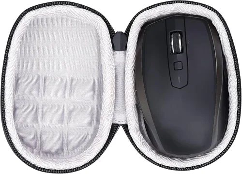 co2CREA Carcasa rígida de repuesto para Logitech MX Anywhere 3S Anywhere 3 Anywhere 2S Anywhere 2 Compact Performance Mouse (estuche grafito +