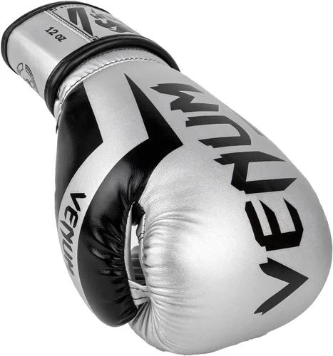 Miniatura 3 de Venum Elite - Guantes de boxeo Plateado/Negro