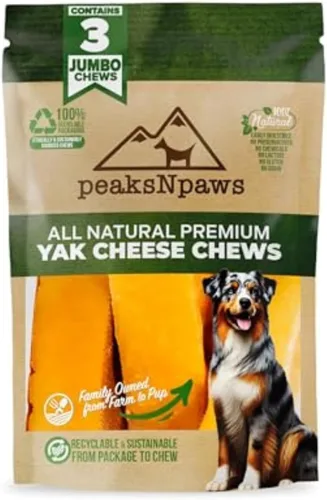 Miniatura 11 de peaksNpaws Yak Cheese - Masticables para perros del Himalaya, con alto contenido de proteínas, golosinas naturales para perros pequeños, sin