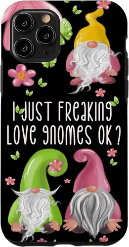 Miniatura 29 de Funda de gnomo floral de primavera para mujeres y niñas, lindo diseño de gnomos de verano para iPhone 17