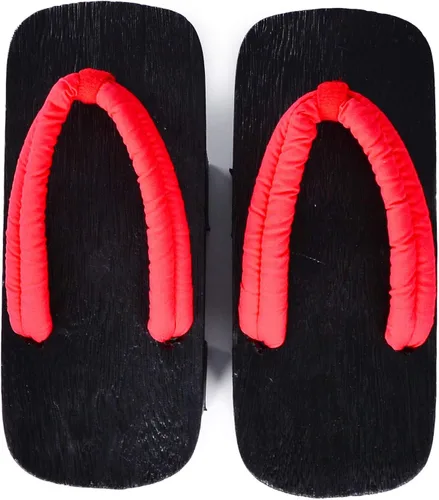 Miniatura 6 de Azumasun Zuecos japoneses de madera con calcetines Tabi para hombres y mujeres