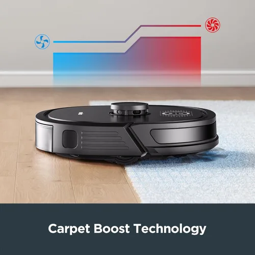 Miniatura 9 de EUREKA Aspiradora robótica, NER650 2000Pa Robot Aspiradora con Navegación SUD, mapeo inteligente y conexión Wi-Fi para suelo de alfombra con Alexa