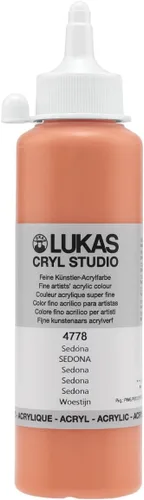 Miniatura 14 de Lukas CRYL Studio Artist - Pintura acrílica para artistas, Alizarín Carmesí, botella de 250 ml - Pinturas acrílicas de alto pigmento para pintar
