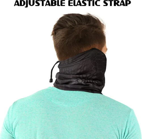 Miniatura 4 de Obacle Máscara facial con cordón ajustable para hombres y mujeres