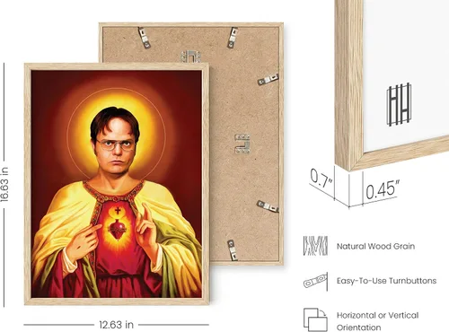 Miniatura 3 de HAUS AND HUES The Office Dwight Schrute - Póster de arte de pared para programas de televisión, carteles divertidos, mercancía