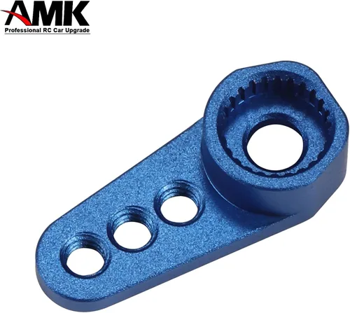 Miniatura 2 de TRX4M actualiza Aluminio CNC 25T Servo Cuernos Brazo de dirección para 1/18 RC Crawler 97054-1 97074-1 Accesorios (azul)