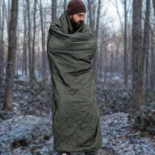 Miniatura 7 de LOOGU Manta Camuflaje Impermeable Aislante Forro de Poncho para Camping al Aire Libre, Senderismo, Caza, Supervivencia, Mochileros, Picnic