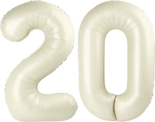 Miniatura 162 de Globos de números de 5 globos de 40 pulgadas, decoraciones de cumpleaños azules para niños y niñas, globos de números azul marino grandes