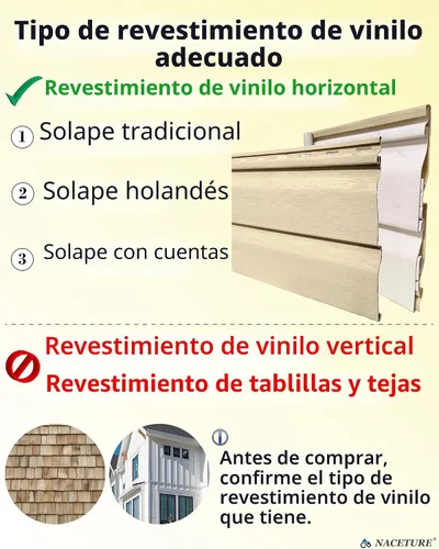 Miniatura 3 de Ganchos laterales de vinilo (paquete de 12) – Tornillos resistentes sin agujeros, colgador de acero inoxidable para montar cámara de seguridad