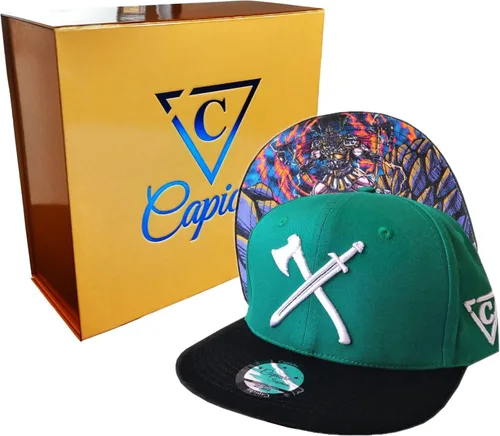 Miniatura 163 de Capiche - Gorra de visera plana de serie especial, talla única, unisex, hombre, más de 99 diseños