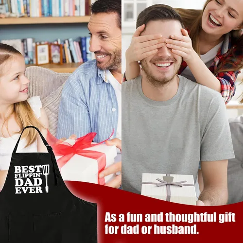 Miniatura 6 de Funny Apron for Men Women, Birthday, Father’s Day Grilling Gifts for Papa, Husband.