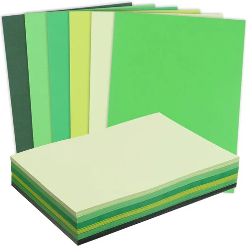 Miniatura 13 de MixTeach 240 hojas de papel de cartulina azul surtido 8.5 x 11" de grosor medio 180gsm/65lb papel kraft imprimible para álbumes de recortes