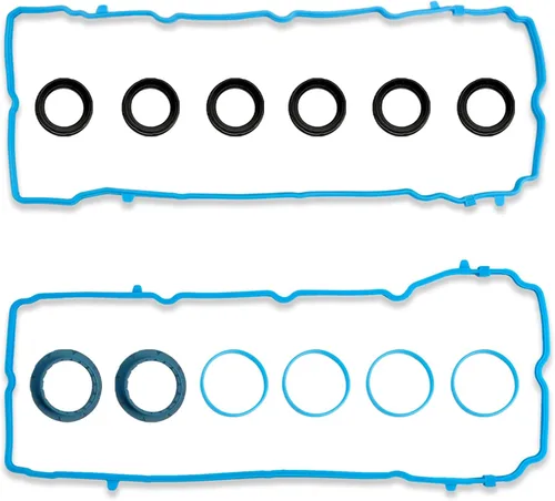 VS50805R - Junta de tapa de válvula de motor con 12 sellos de tubo de bujía compatible con Dodge Chrysler Jeep Ram Vehicle 2011-2020 Durango 300