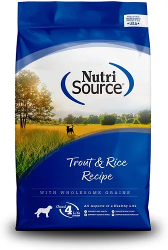 Miniatura 4 de Nutrisource Comida para perros de trucha y arroz 5 libras