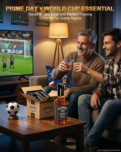 Miniatura 2 de Regalo para el Día del Padre Suministro para fiesta de vista de la Copa del Mundo, decantador de vino eléctrico 5 en 1 y dispensador inteligente