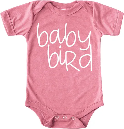 Miniatura 2 de Camisa de mamá pájaro y body de bebé para mamá y yo trajes a juego
