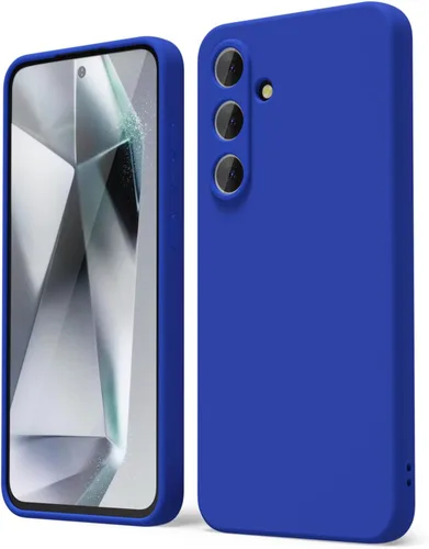 Miniatura 173 de oakxco Funda para teléfono Samsung Galaxy S21 Ultra con agarre de silicona líquida, bonita funda delgada y delgada de goma suave de TPU lisa