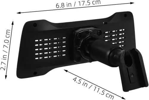 Miniatura 2 de VILLCASE Juego de 2 soportes de espejo retrovisor para cámara de visión trasera, kit de montaje duradero con construcción estable para diversas