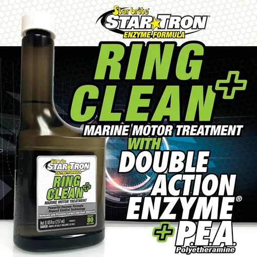 Miniatura 5 de Star Brite Star Tron Ring Clean Plus Deposit Control - Cleans Injectors, Valves, & Entire Engine to Restore Power & Efficiency - 16 OZ Treats 160