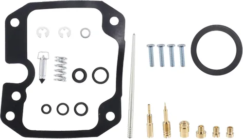 ACROPIX Kit de reconstrucción de chorros de válvula de flotador, kit de reparación de carburador de motocicleta apto para Yamaha TTR125 de goma