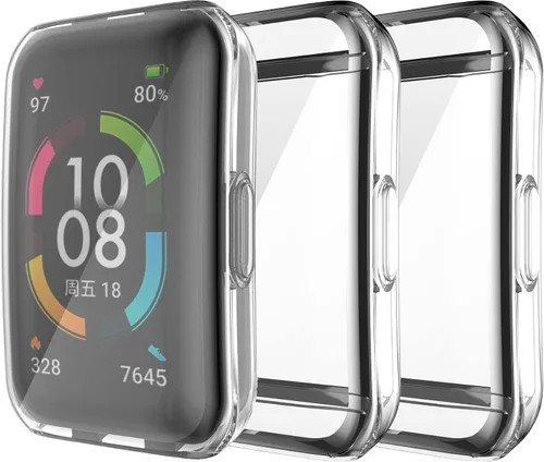 Miniatura 4 de Funda protectora de pantalla de cobertura completa compatible con Huawei Honor Band, carcasa protectora de TPU para Huawei Honor Band 6/7, Huawei