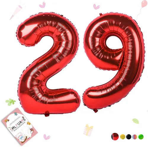 Miniatura 196 de Globos de números de 40 pulgadas del 0 al 9 dorados grandes del número 0, globos digitales para suministros de decoración de celebración de fiesta