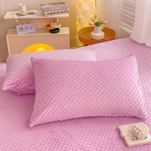 Miniatura 14 de Sábana de cama de punto Minky sólido, sábana de forro polar de terciopelo cálido, sábana encimera, manta de cama ligera, individual, gris oscuro