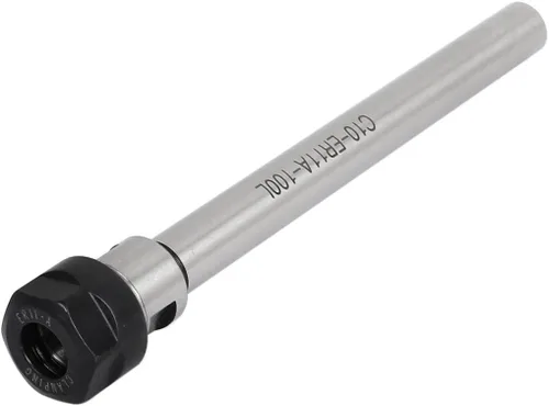 Miniatura 8 de uxcell C16 ER16A 100L Portabrocas recto Portabrocas CNC Herramienta de fresado Barra de extensión