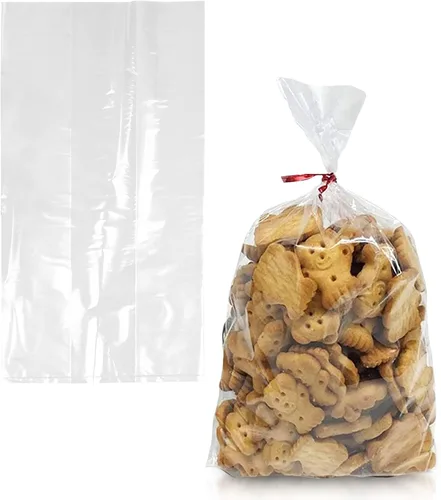Miniatura 15 de APQ Supply Bolsas de polietileno transparentes con refuerzo, 4 x 2 x 10 pulgadas. Paquete de 1000 bolsas de plástico con refuerzo lateral con parte