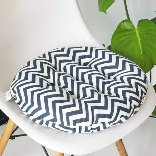 Miniatura 10 de vctops Cojín redondo suave bohemio para silla de jardín, patio, hogar, cocina, oficina, asiento, cojín de 16 pulgadas de diámetro Towel